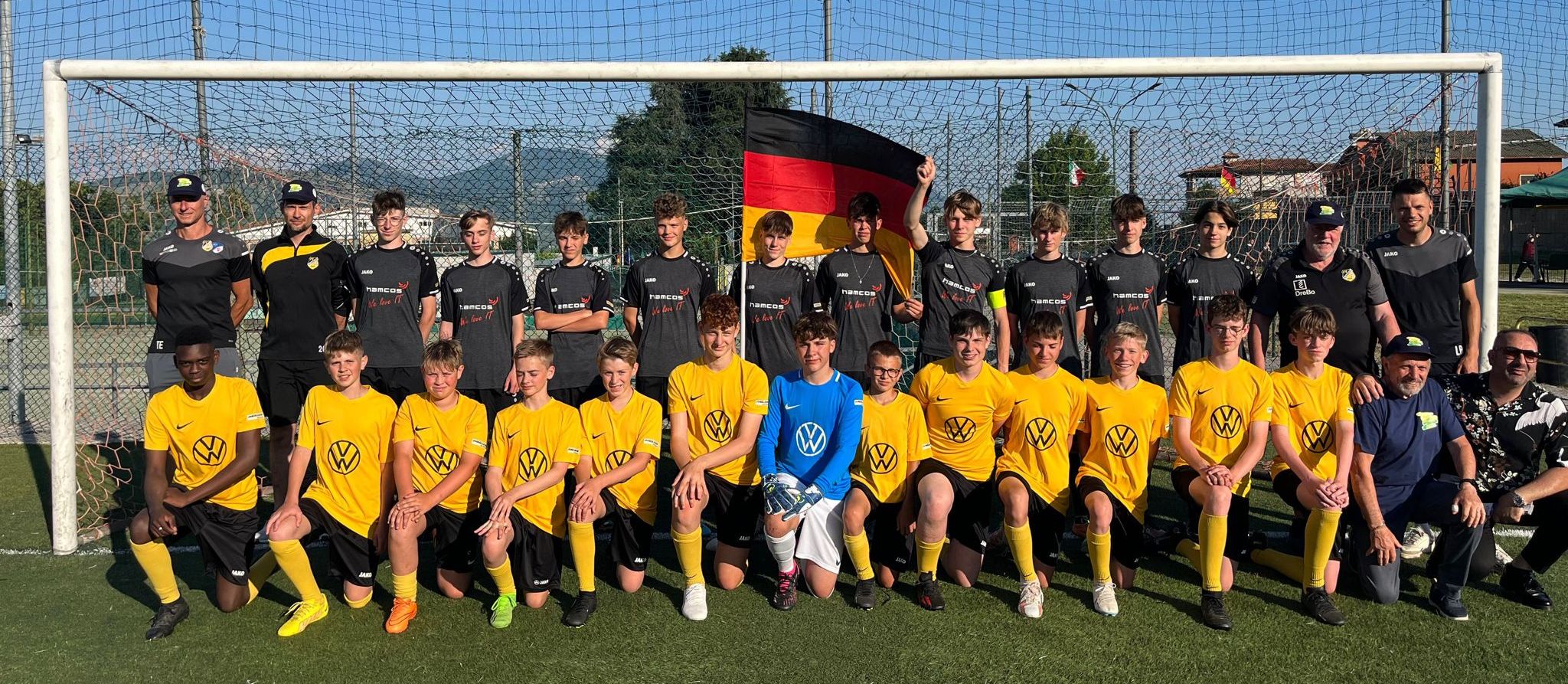 Fußball Teams aus Altshausen/Ebenweiler nehmen erfolgreich am internationalen Turnier in Lariano/Rom teil